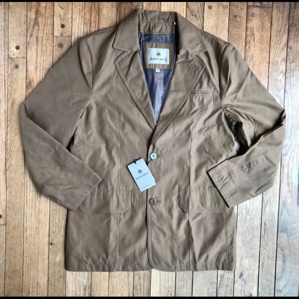 COPY - NWT Rainforest Water Resistant Sport Coat